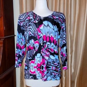 Olivia M. Beaded Cardigan Sweater